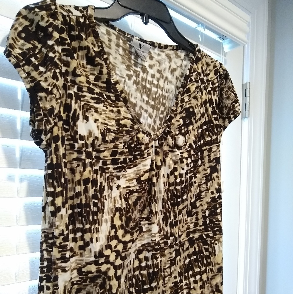 Womens short sleeve blouse